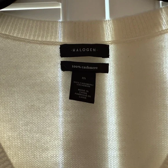 Halogen Cream Cashmere Knitwear - Picture 5 of 9